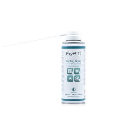 Spray de refroidissement Ewent - Détection de surchauffe - Nettoyage sans résidus - Incolore