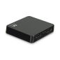 Duplicateur HDMI Ewent 1x2 - Résolution 4K à 30 Hz - Câble d'alimentation de 80 cm inclus - Indicateur LED - Noir