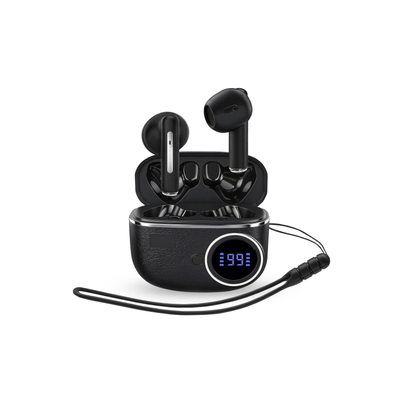 Écouteurs sans fil Energy System ChargeView TWS - Bluetooth 5.4 - Technologie véritablement sans fil - 20 h d'autonomie