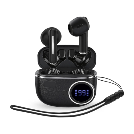 Écouteurs sans fil Energy System ChargeView TWS - Bluetooth 5.4 - Technologie véritablement sans fil - 20 h d'autonomie