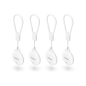 Hama Find My - Lot de 4 traceurs anti-perte pour appareils Apple - Bluetooth - Polycarbonate et silicone - Jusqu'à 240 jours