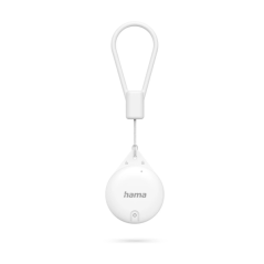 Hama Find My - Lot de 4 traceurs anti-perte pour appareils Apple - Bluetooth - Polycarbonate et silicone - Jusqu'à 240 jours