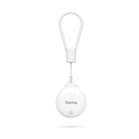 Hama Find My - Lot de 4 traceurs anti-perte pour appareils Apple - Bluetooth - Polycarbonate et silicone - Jusqu'à 240 jours
