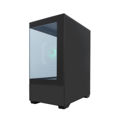 Boîtier Coolbox GM200 Vision Lite Mini Tour Micro ATX/Mini-ITX - Panneaux avant et latéraux en verre trempé - Compatible