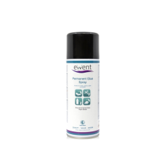 Spray adhésif permanent Ewent - Séchage rapide - 395 g - Couleur transparente