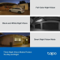 Caméra de sécurité intelligente TP-Link Tapo TC41 2K WiFi - Convient pour l'extérieur - Vision panoramique 360º - Vision
