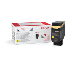 Cartouche toner jaune Xerox emballée