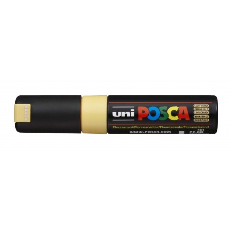 ✅ LOT de 6 Posca PC-8K Marqueur peinture – Pointe biseautée en acrylique 8 mm – Encre à base d'eau – Ré en stock
