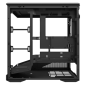 Boîtier tour Abysm Arian Frame A400 noir pour cartes mères ATX, ITX et Micro ATX - Panneaux latéraux et avant en verre trempé