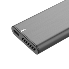 Boîtier SSD externe Coolbox MiniChase NS31 M.2 NVMe/SATA - USB-C 3.2 Gen2 - Aluminium - Gris