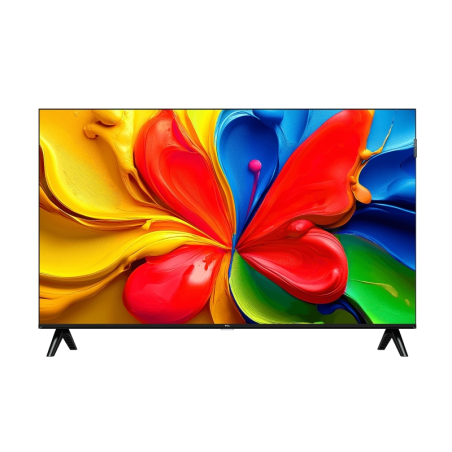 Téléviseur intelligent TCL 32S4K 32" QLED Android TV - HDR 10 - Wi-Fi, HDMI, Bluetooth 5.0 - VESA 100x100 mm - Noir