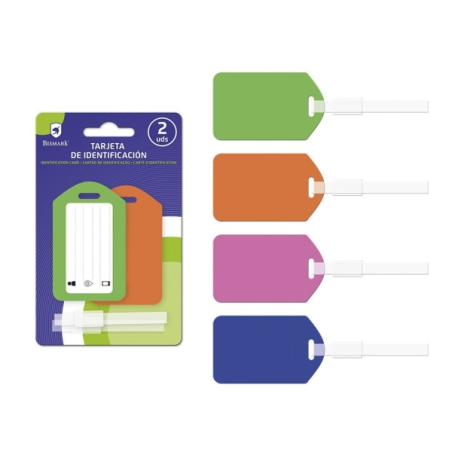 Pack Bismark avec 2 cartes d'identité - 4 couleurs aléatoires