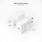 Chargeur Mural USB-C/PD Nanocable 30W - Blanc