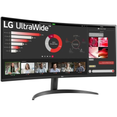 Moniteur LG Ultrawide 34 LED incurvé VA WQHD 100 Hz HDR10 FreeSync