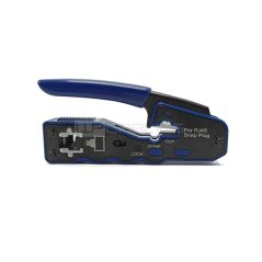 Pince à sertir WP RJ45 avec dénudeur de fils - Noir et bleu