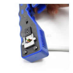 Pince à sertir WP RJ45 avec dénudeur de fils - Noir et bleu