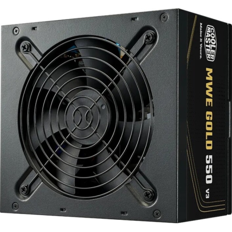 Bloc d'alimentation Cooler Master 80 Plus Gold 550 W ATX 3.1 - PFC actif - Ventilateur 120 mm
