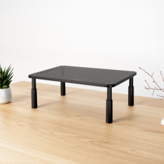 Support pour écran ou ordinateur portable Tooq TQMR086 - Poids maximal : 20 kg - Noir