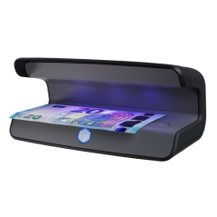 Détecteur de faux billets Safescan 75 LED UV - Réflecteur intégré - Convient aux passeports, cartes d'identité et cartes de