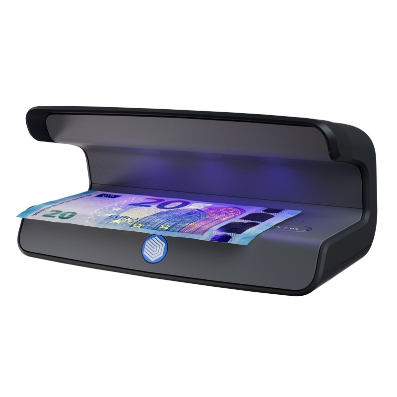 Détecteur de faux billets Safescan 75 LED UV - Réflecteur intégré - Convient aux passeports, cartes d'identité et cartes de