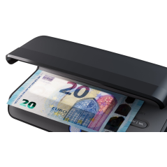 Détecteur de faux billets Safescan 75 LED UV - Réflecteur intégré - Convient aux passeports, cartes d'identité et cartes de