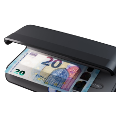 Détecteur de faux billets Safescan 75 LED UV - Réflecteur intégré - Convient aux passeports, cartes d'identité et cartes de