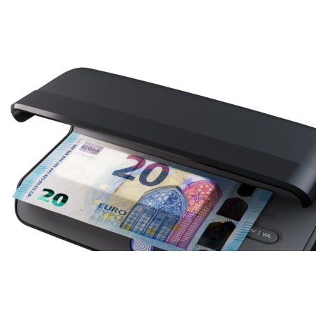 Détecteur de faux billets Safescan 75 LED UV - Réflecteur intégré - Convient aux passeports, cartes d'identité et cartes de