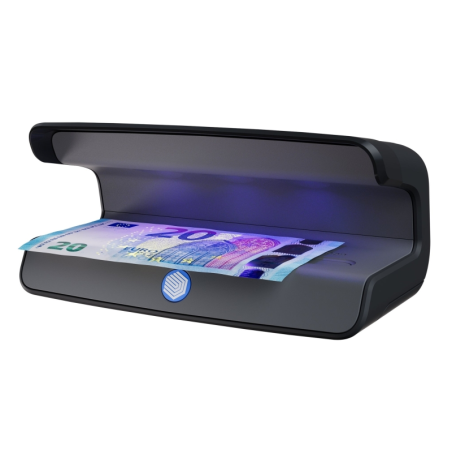 Détecteur de faux billets Safescan 55 LED UV - Réflecteur intégré - Convient aux passeports, cartes d'identité et cartes de