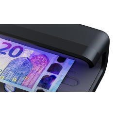 Détecteur de faux billets Safescan 55 LED UV - Réflecteur intégré - Convient aux passeports, cartes d'identité et cartes de