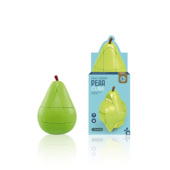 Comansi Fruitcube Pear Puzzle - Puzzle inspiré des fruits - Jeu de logique - Jeu éducatif