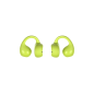 Écouteurs sans fil SPC Boost Clip - Design ouvert - Réduction du bruit - Contrôle tactile - Appairage rapide Google - Vert