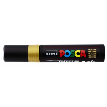 ✅ LOT de 5 Posca PC-17K Marqueur peinture - Pointe biseautée en polyester 15 mm - Trait très épais - Encre à en stock