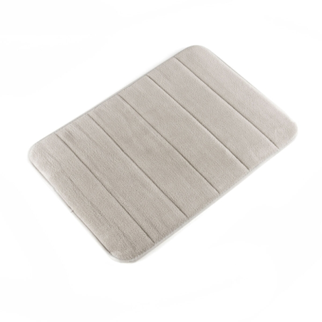 Tapis de bain viscoélastique Innovagoods - Antidérapant - Super absorbant - Facile à nettoyer - 55 x 40 x 1 cm - Blanc