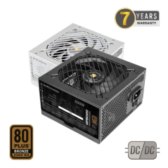 Alimentation Mars Gaming MPB650SI 650 W ATX - Certification 80 Plus Bronze - Ventilateur 12 cm - Niveau sonore : 12 dB - Noir