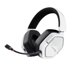 Casque sans fil Trust GXT 493PS Carus pour PS5 - Bluetooth - Jusqu'à 70 heures d'autonomie - Blanc
