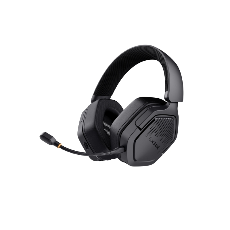 Casque sans fil Trust GXT 493PS Carus pour PS5 - Bluetooth - Jusqu'à 70 heures d'autonomie - Noir