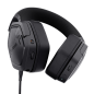 Casque sans fil Trust GXT 493PS Carus pour PS5 - Bluetooth - Jusqu'à 70 heures d'autonomie - Noir