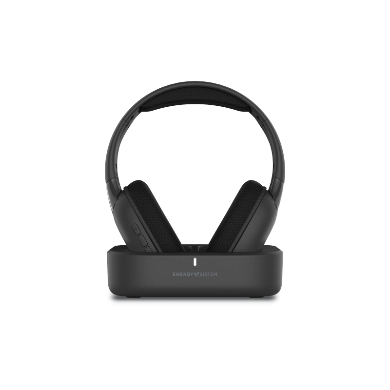 Casque TV Energy Sistem SoundReel - Connexions RF, Bluetooth, optique et jack - Jusqu'à 18 heures d'autonomie - Compatible avec