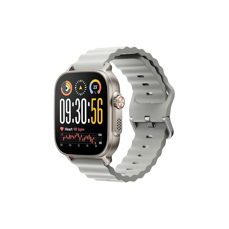 Montre connectée Realme Watch 5 - Écran AMOLED 1,97" - Étanchéité IP68 - Jusqu'à 16 jours d'autonomie - Boîtier en aluminium