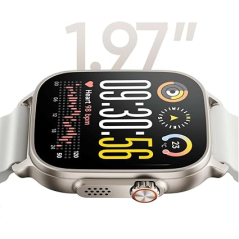 Montre connectée Realme Watch 5 - Écran AMOLED 1,97" - Étanchéité IP68 - Jusqu'à 16 jours d'autonomie - Boîtier en aluminium