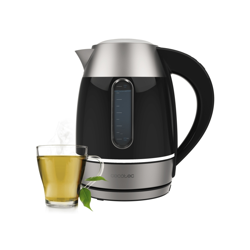 Bouilloire électrique Cecotec Thermosense 400 VisionLight - 2200 W - Capacité 1,7 L - Commandes tactiles - 7 niveaux de