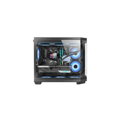 Boîtier tour ultra-compacte Mars Gaming MC-3TCOREM - Compatible MicroATX/Mini-ITX - Triple vitrage trempé - Double caméra - 5