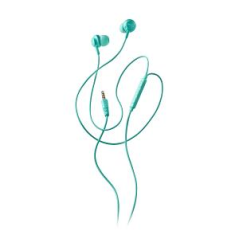 Écouteurs intra-auriculaires NGS CROSS DRIFT avec microphone - Jack 3,5 mm - Bouton multifonction - Couleur verte