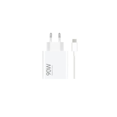 Chargeur mural universel Xiaomi HyperCharge 90 W GaN USB-A rapide blan