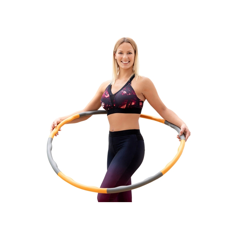 Anneau de fitness détachable Innovagoods O-Waist - Revêtement en mousse - Multisports - Diamètre ajustable - Polypropylène
