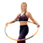 Anneau de fitness détachable Innovagoods O-Waist - Revêtement en mousse - Multisports - Diamètre ajustable - Polypropylène