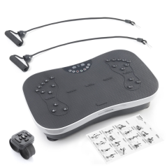 Plateforme d'entraînement vibrante Innovagoods Vybeform - Puissance de 200 W - Accessoires inclus - Ergonomique - Supporte