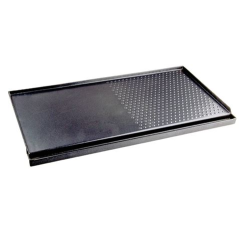 Plaque de cuisson portable Muvip - Zone de récupération des graisses - Bords anti-éclaboussures - Revêtement antiadhésif
