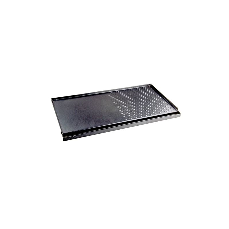 Plaque de cuisson portable Muvip - Zone de récupération des graisses - Bords anti-éclaboussures - Revêtement antiadhésif