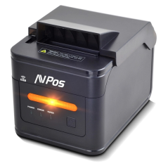 Imprimante thermique de tickets de cuisine AVPos AVP-K46W K46W - Alertes lumineuses et sonores - Boîtier résistant à l'eau, à